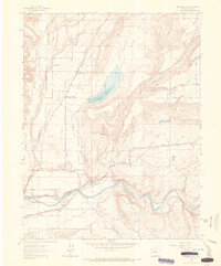 Orchard City 1962 topographic map thumbnail