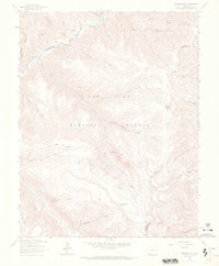 Orphan Butte 1963 topographic map thumbnail