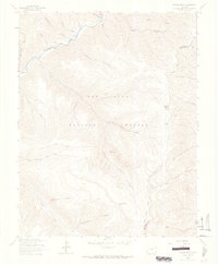 Orphan Butte 1963 topographic map thumbnail