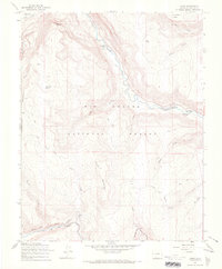Osier 1967 topographic map thumbnail