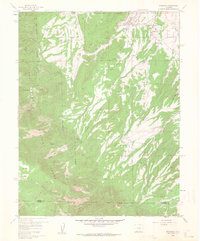 Rockvale 1959 topographic map thumbnail