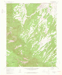 Rockvale 1959 topographic map preview