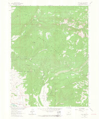 Rocky Peak 1962 topographic map thumbnail