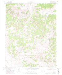 Rosita 1954 topographic map thumbnail