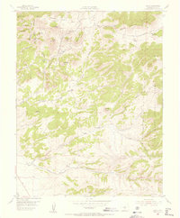 Rosita 1954 topographic map thumbnail