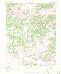 Rosita 1954 topographic map thumbnail