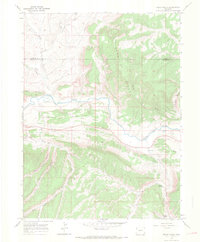 Rough Gulch 1966 topographic map thumbnail