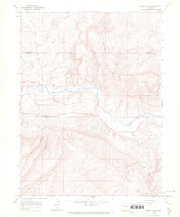 Rough Gulch 1966 topographic map thumbnail