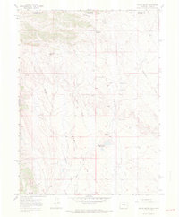 Round Butte 1967 topographic map thumbnail
