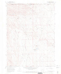 Round Butte 1967 topographic map thumbnail