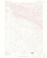 Ruby Lee Reservoir 1968 topographic map thumbnail