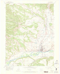 Rifle 1952 topographic map thumbnail