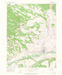 Rifle 1952 topographic map thumbnail