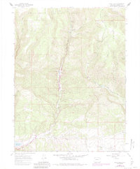 Rifle Falls 1966 topographic map thumbnail