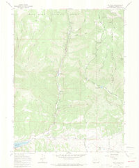 Rifle Falls 1966 topographic map thumbnail