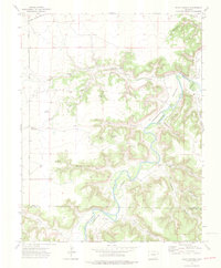 Riley Canyon 1972 topographic map thumbnail