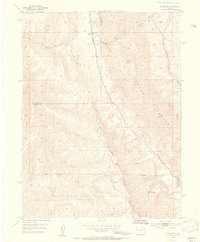 Rio Blanco 1952 topographic map thumbnail