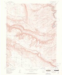 Roc Creek 1960 topographic map thumbnail