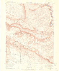 Roc Creek 1948 topographic map thumbnail