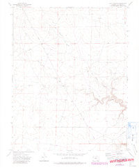 Rock Crossing 1972 topographic map preview