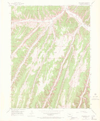 Rock School 1952 topographic map preview