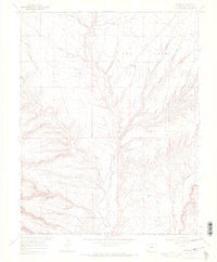 Redmesa 1968 topographic map preview