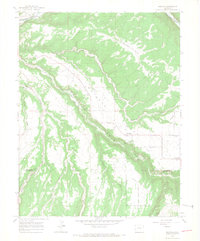 Redvale 1964 topographic map thumbnail