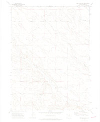 Reno Reservoir 1972 topographic map thumbnail