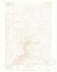 Reservoir Draw 1969 topographic map thumbnail