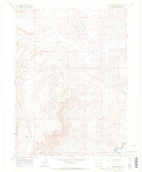 Reservoir Draw 1969 topographic map thumbnail