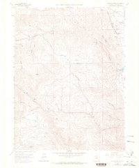 Ralston Buttes 1965 topographic map thumbnail