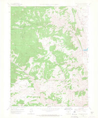 Ralston Buttes 1965 topographic map thumbnail