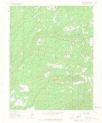 Rampart Hills 1963 topographic map thumbnail