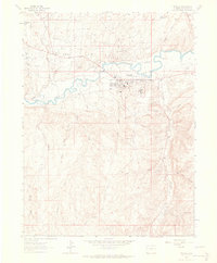 Rangely 1962 topographic map thumbnail
