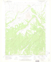 Rattlesnake Butte 1971 topographic map thumbnail