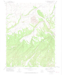Rattlesnake Butte 1971 topographic map thumbnail