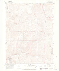 Red Cliff 1970 topographic map preview