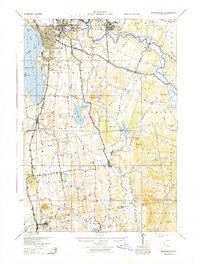 Burlington 1944 topographic map thumbnail