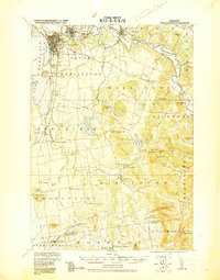 Burlington 1919 topographic map thumbnail