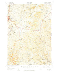 East Barre 1957 topographic map thumbnail
