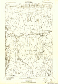 Franklin Pond 1920 topographic map thumbnail