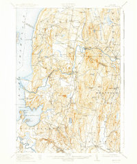 Milton 1915 topographic map thumbnail