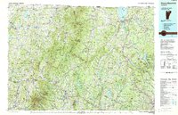 Mount Mansfield 1989 topographic map thumbnail