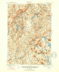 Plainfield 1940 topographic map preview