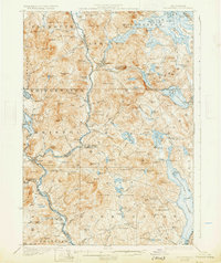 Holderness 1927 topographic map thumbnail