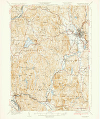 Keene 1935 topographic map thumbnail