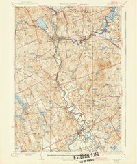 Penacook 1927 topographic map thumbnail
