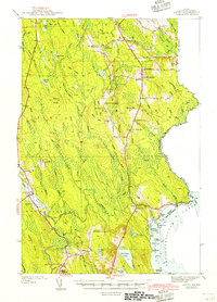 Amity 1943 topographic map thumbnail