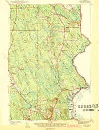 Amity 1943 topographic map thumbnail