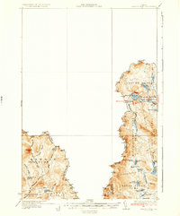 Arnold Pond 1935 topographic map thumbnail